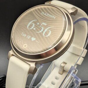 Garmin Lily 2 Smartwatch Cream Gold with Coconut Silicone Band